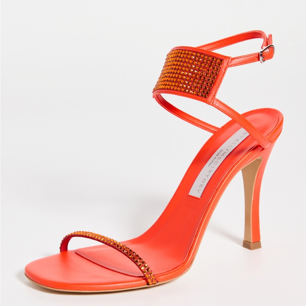 🔥 New Stella McCartney Stella 100mm Alter Sandals size 38.5EU - Picture 1 of 11